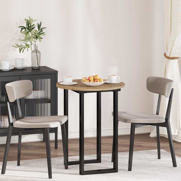 vidaXL Bordplate artisan eik 60 x 60 x 1,5 cm Konstruert tre