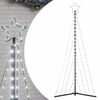 vidaXL LED Juletre 339 LEDs Kald Hvit 182 cm