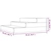 vidaXL Plantekasse 78x78x27 cm heltre furu