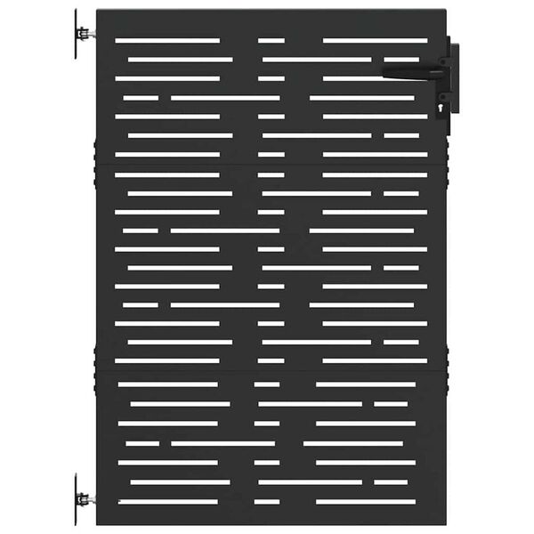 vidaXL Hageport 85x150 cm cortenstål firkantet design