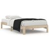vidaXL Sengeramme heltre furu 100x200 cm