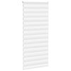 vidaXL Sebragardin hvit 95x230 cm stoff bredde 90,9 cm polyester