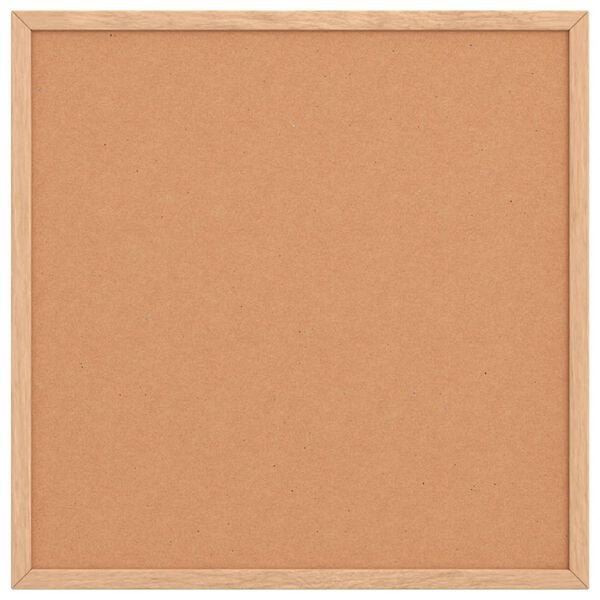 vidaXL korkplate med massiv fururamme 40x40 cm