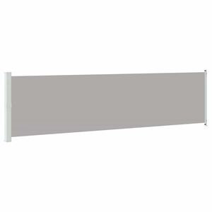 vidaXL Uttrekkbar sidemarkise 614x160 cm gr&aring;