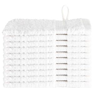 vidaXL Gjesth&aring;ndkle SOLUND 10 stk. Hvit 15 x 21 cm 550 gsm