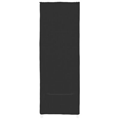 vidaXL Skoskap svart 60x28x90 cm stoff