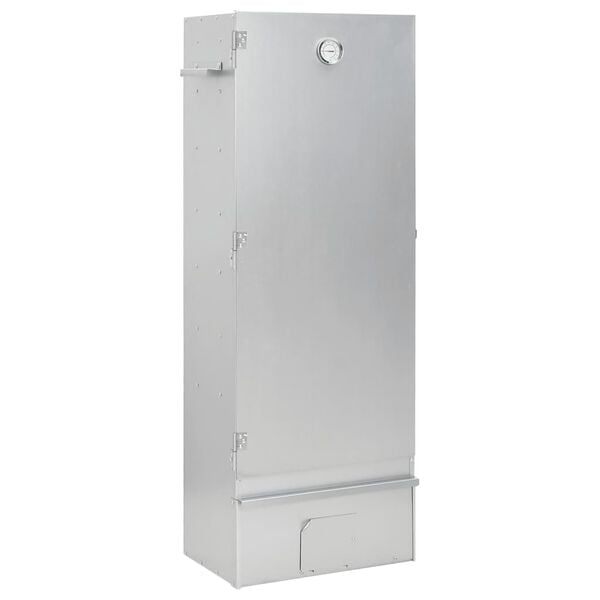 vidaXL Ovnsr&oslash;yker med kaldr&oslash;ykgenerator galvanisert st&aring;l