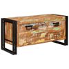 vidaXL Sko Skap 90 x 38 x 45 cm Massiv gjenbrukt treverk Brun