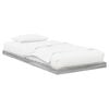 vidaXL Gulvbedramme Sonoma 75 x 190 cm Konstruert tre