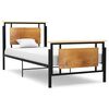 vidaXL Sengeramme metall 90x200 cm