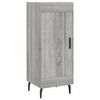 vidaXL Highboard gr&aring; sonoma 34,5x34x180 cm konstruert tre