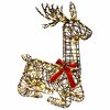 vidaXL 3D-julereinsdyr LOVIISA 140 LED-lys Varmhvit 55 x 22 x 63 cm