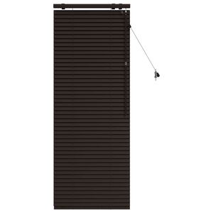 vidaXL Venetiansk persienne M&oslash;rk brun 60 x 160 cm 35 mm