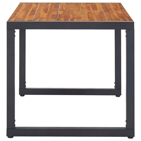 vidaXL Utend&oslash;rs spisestue 5 deler gr&aring;