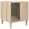 vidaXL Hundehus Sonoma eik 44 x 42 x 49 cm Konstruert tre