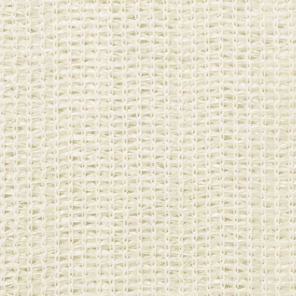 vidaXL Balkongskjerm kremhvit 90x500 cm HDPE