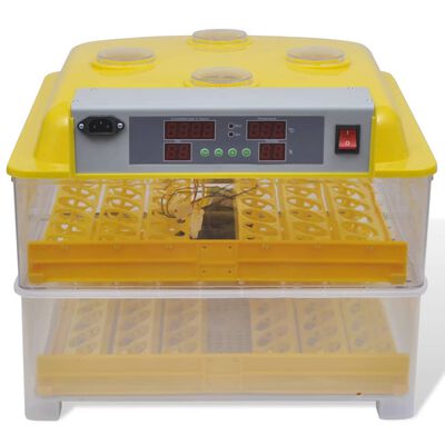 Automatisk inkubator for 96 kylling egg