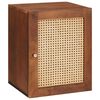 vidaXL Baderomsskap Brun 38 x 33,5 x 48 cm Konstruert tre