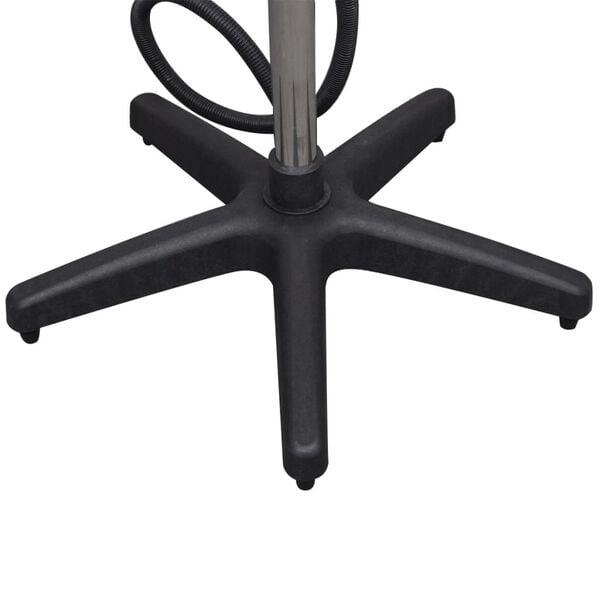 vidaXL Frisørvask svart