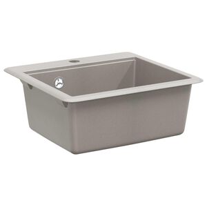 vidaXL Vask Gr&aring; 470 x 440 mm Granitt