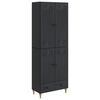 vidaXL Skapsett 2 pcs 66 x 34,5 x 95 cm Konstruert tre