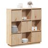 vidaXL Highboard 110,5x35x117 cm heltre furu
