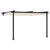 vidaXL Paviljong 300 x 300 x 200 cm Krem Polyester