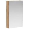 vidaXL Baderomsspeilskap Artisan eik 30 x 10,5 x 50 cm Konstruert tre