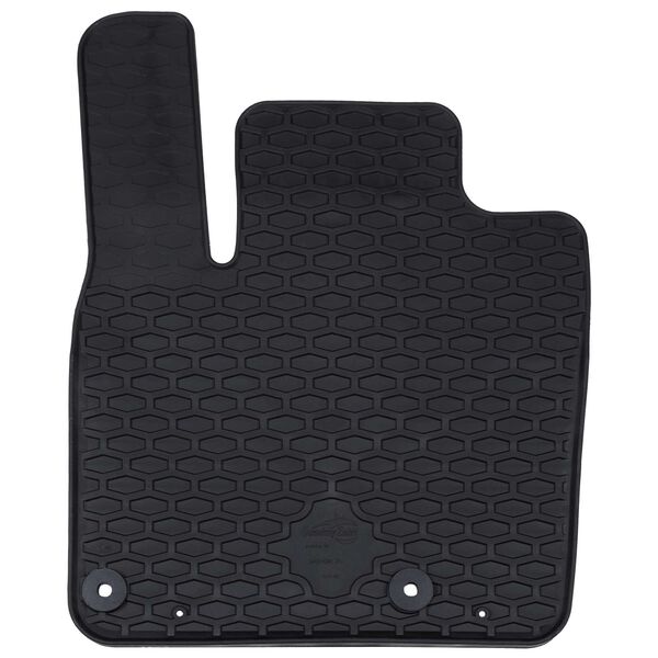 vidaXL Bilmatte 4 pcs Svart passer til Nissan QASHQAI 2021- Gummi