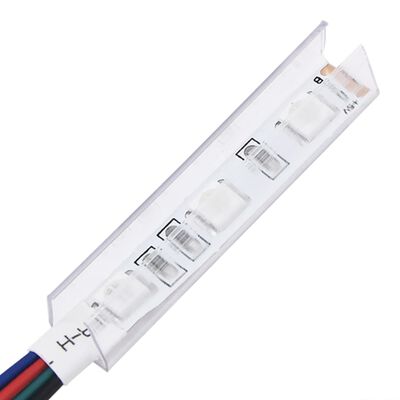 vidaXL Skjenker med LED-lys 3 stk hvit konstruert tre