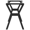 vidaXL Ben for salongbord Y-ramme 90x30x43 cm stål