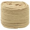 vidaXL B&aring;tsnor 3 mm 50 m Naturlig