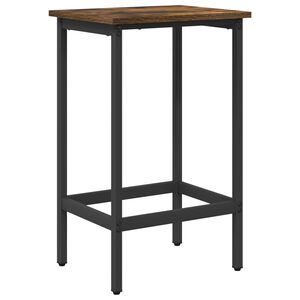 vidaXL Barstol R&oslash;kt Eik 40 x 32 x 64 cm Konstruert tre