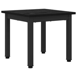 vidaXL Kaffebord Svart Eik 40 x 40 x 36 cm Konstruert tre
