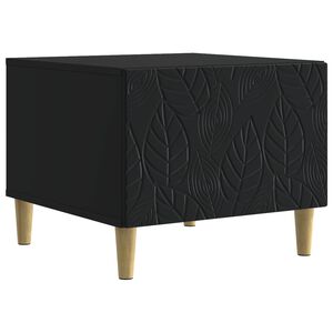 vidaXL Kaffebord Svart 50 x 49 x 40 cm Konstruert tre