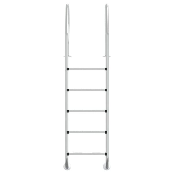 vidaXL Bassengstige 54x38x211 cm 304 rustfritt stål