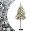 vidaXL Kunstig juletre med kuler 120 cm 150 LED-lys Varmhvit