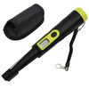 vidaXL Metalldetektor pinpointer med LCD-skjerm svart og gul