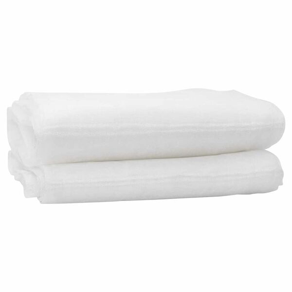 vidaXL Insekt Nett Hvit 2 x 5 m Polyethylen