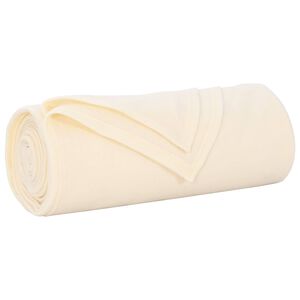 vidaXL Teppe Krem 210 x 140 cm 0.41 kg Fleece