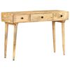 vidaXL Konsollbord 115x35x76 cm heltre mango