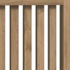vidaXL Radiator Deksel Artisan Eik 152 x 19 x 81,5 cm Konstruert tre