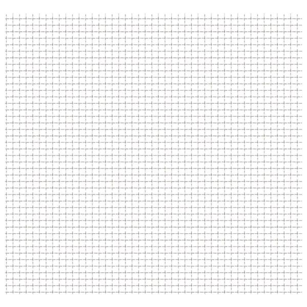 vidaXL Krympet kjedegjerde for hage rustfritt stål 50x50cm 21x21x2,5mm