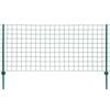 vidaXL Euro gjerde st&aring;l 20x0,8 m gr&oslash;nn
