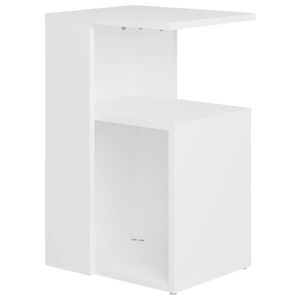 vidaXL Sidebord hvit 36x30x56 cm konstruert tre