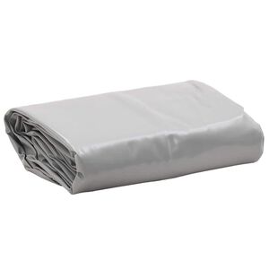 vidaXL Presenning gr&aring; 1x2,5 m 650 g/m&sup2;