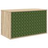 vidaXL Vegghengt TV-skap GELEEN 69 x 33 x 40 cm Sonoma eik