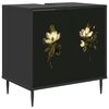 vidaXL Baderomsskap BREMEN Svart eik 60 x 40 x 61 cm Konstruert tre
