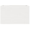 vidaXL Plantekasse hvit 110x60x68,5 cm heltre furu