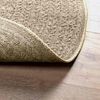 vidaXL Teppe ZIZUR beige &Oslash; 90 cm jute-utseende innend&oslash;rs og utend&oslash;rs